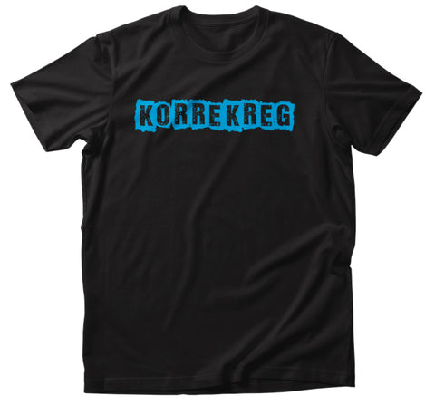 T-Shirt - Korrekreg Blue