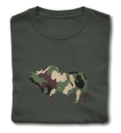 T-Shirt - Camo Bull