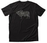 T-Shirt - Camo Bull