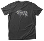 T-Shirt - Camo Bull